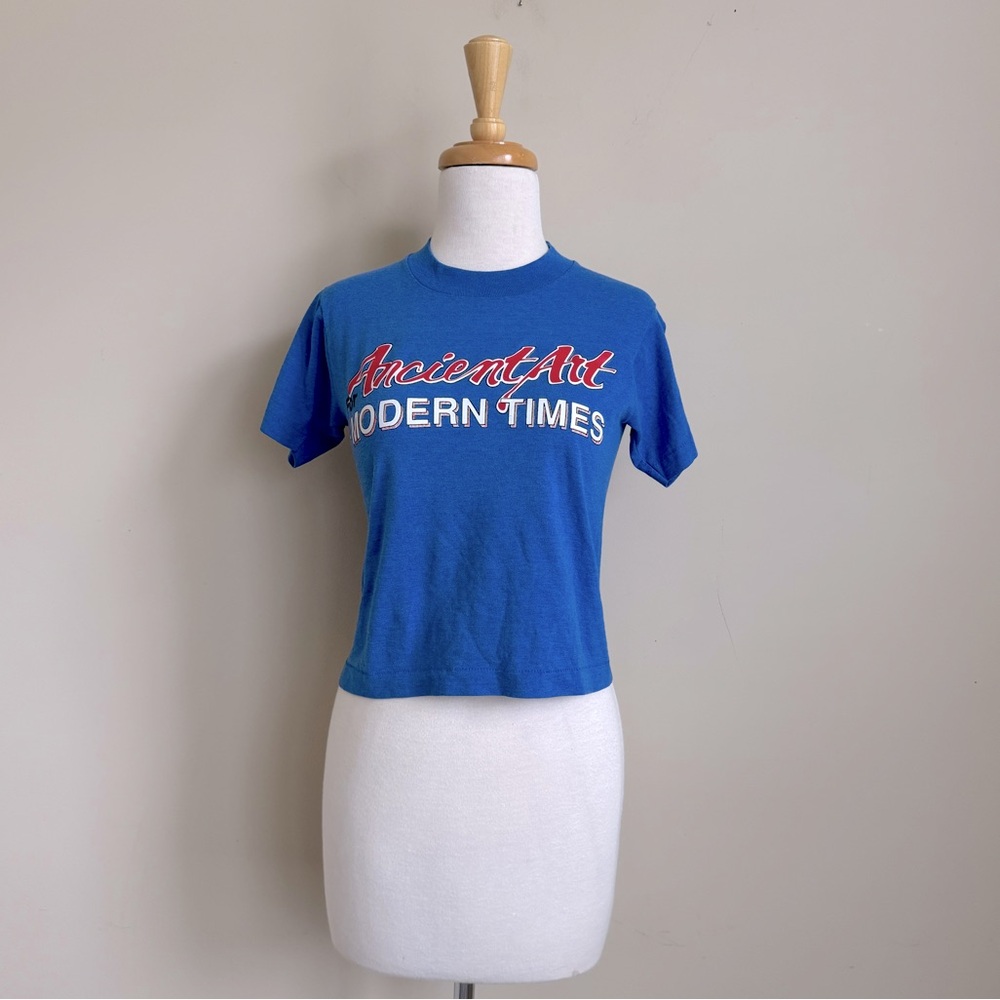 VINTAGE YOUTH SINGLE STITCH TAE KWON DO GRAPHIC T-SHIRT